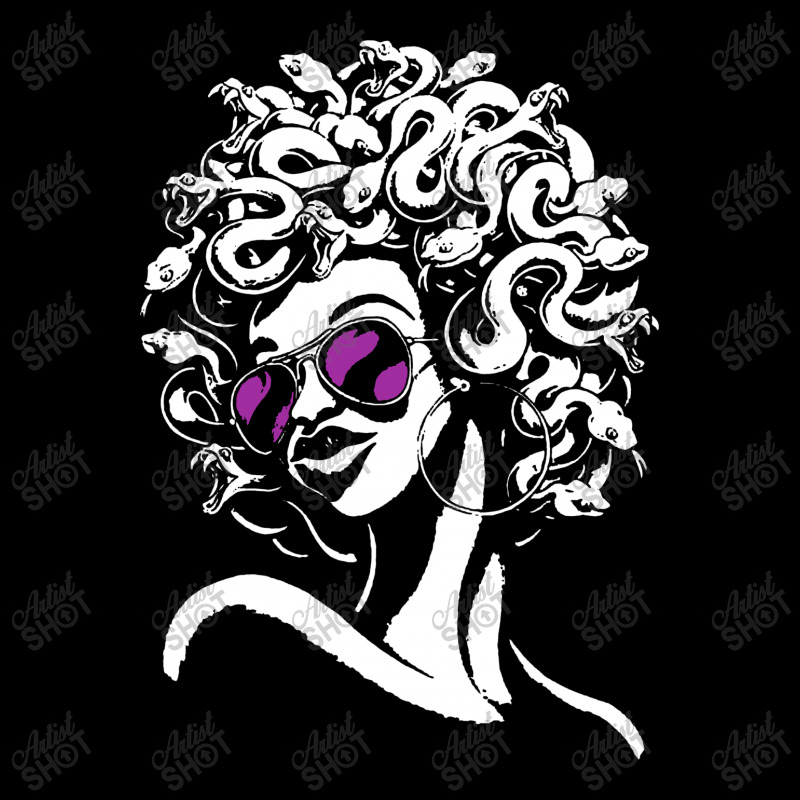 Funky Medusa Women's V-neck T-shirt | Artistshot