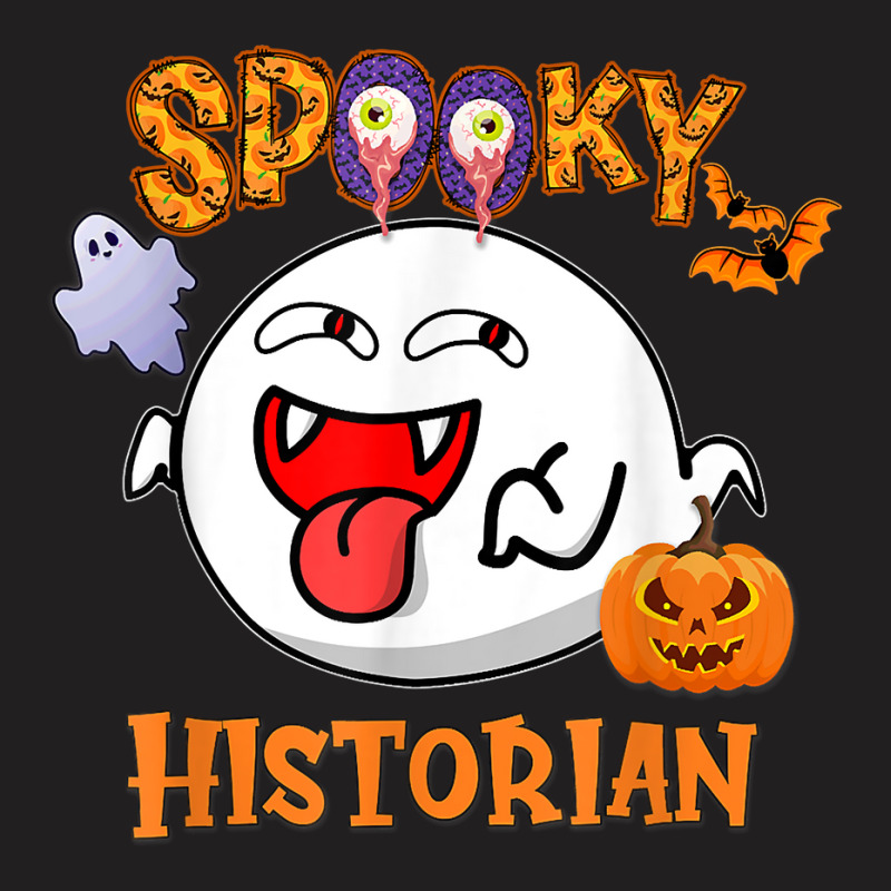 Boo Halloween Costume Spooky Historian T Shirt T-shirt | Artistshot