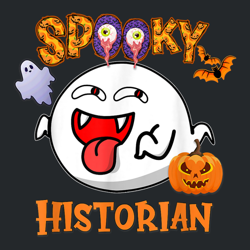 Boo Halloween Costume Spooky Historian T Shirt Crewneck Sweatshirt | Artistshot