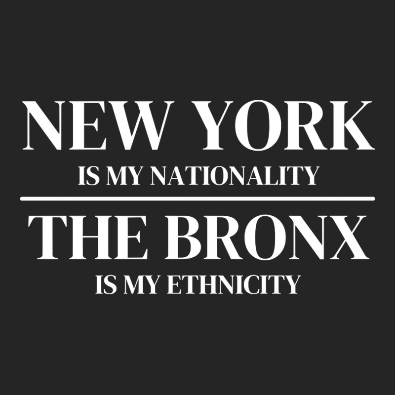 The Bronx New York Is My Nationality Ethnicity New York City Pullover Unisex Hoodie | Artistshot