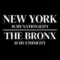 The Bronx New York Is My Nationality Ethnicity New York City Pullover Men's 3/4 Sleeve Pajama Set | Artistshot