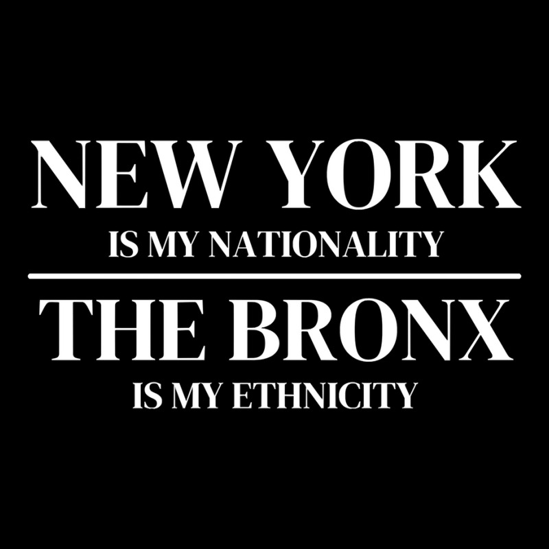 The Bronx New York Is My Nationality Ethnicity New York City Pullover Men's 3/4 Sleeve Pajama Set | Artistshot