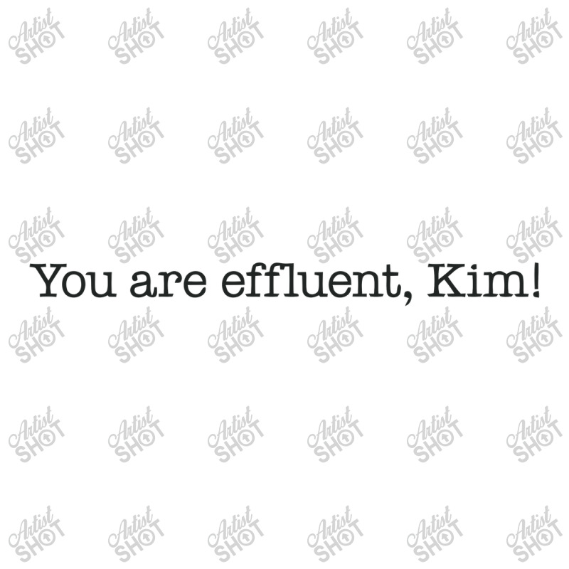 You Are Effluent, Kim Men's Long Sleeve Pajama Set | Artistshot