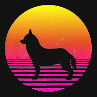 Siberian Husky Dog 70s 80s Vintage Retro Siberian Husky Premium Scorecard Crop Tee | Artistshot