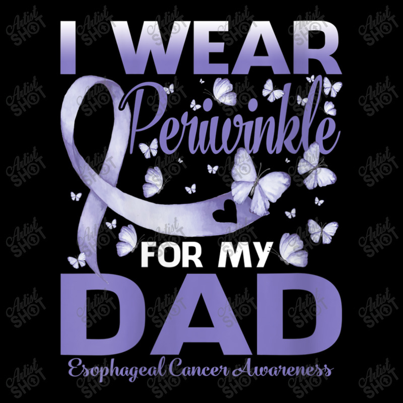 Womens I Wear Periwinkle For My Dad Esophageal Cancer Awareness Adjustable Cap by LaytonDesign | Artistshot