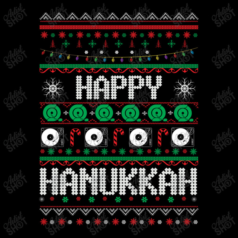 Happy Hanukkah V-neck Tee | Artistshot