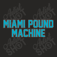 Miami Pound Machine Ladies Fitted T-shirt | Artistshot