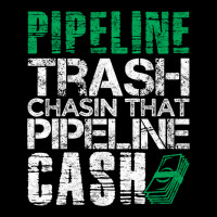 Trash Cash Pipeliner Welder Welding Pipeline Roughneck Gift Long Sleev V-neck Tee | Artistshot