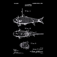 Fish Bait 1908 Patent, The Fish Bait 1908 Patent, Fish Bait 1908 Paten Cropped Sweater | Artistshot