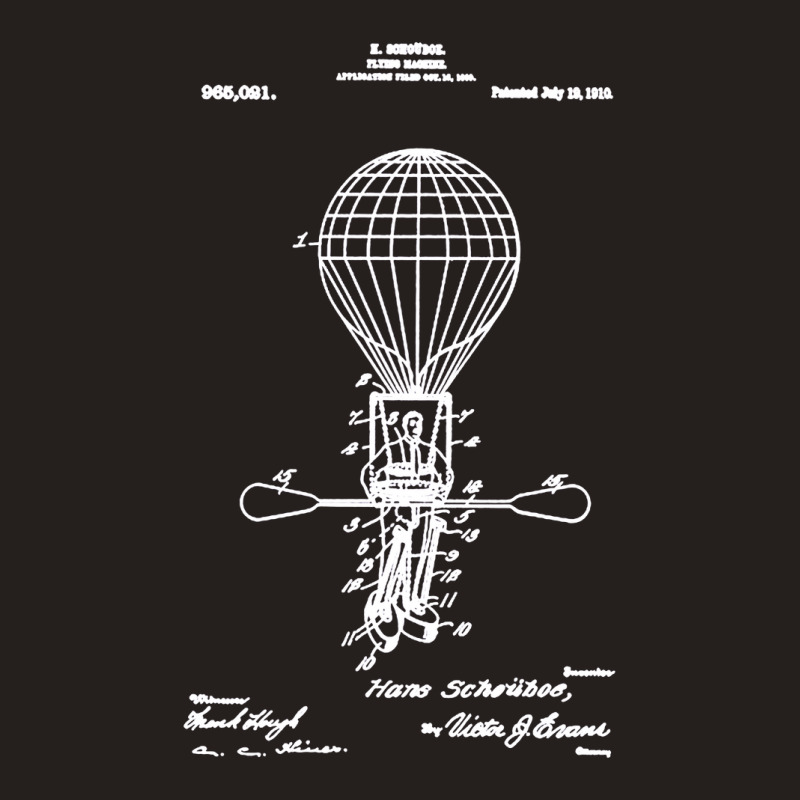 Flying Machine 1910 Patent, The Flying Machine 1910 Patent, Flying Mac Tank Top | Artistshot