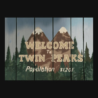 Twin Peaks Inspireds, Twin Peaks Inspireds Vintage, Twin Peaks Inspire Portrait Canvas Print | Artistshot