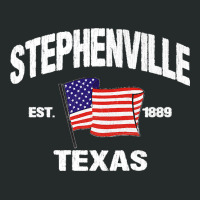 Stephenville Texas Tx Usa Stars & Stripes Vintage Style Premium Women's Triblend Scoop T-shirt | Artistshot