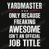 Gift For Freaking Awesome Yardmaster Scorecard Crop Tee | Artistshot