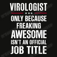 Gift For Freaking Awesome Virologist Scorecard Crop Tee | Artistshot