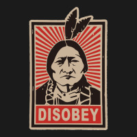 Disobeyy Native American Face Portraitt Anti Colonisation Mexico Usa P Full-length Apron | Artistshot