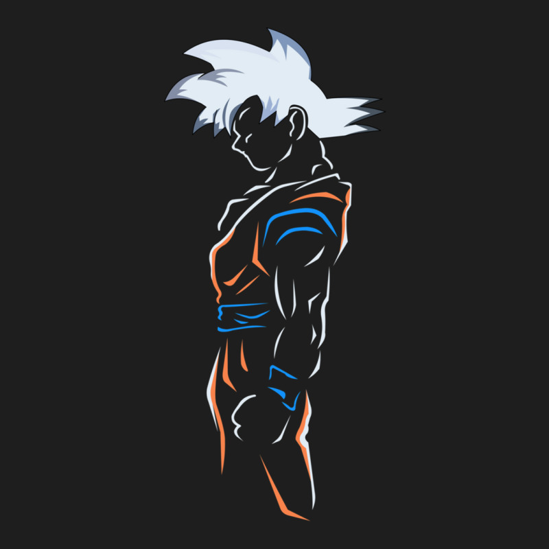 Goku Outline Classic T-shirt by ShelaRenayKaeser | Artistshot