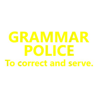 Grammar Police Halloween Costume Shirt To Correct And Serve Maternity Scoop Neck T-shirt | Artistshot