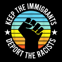 Keep The Immigrants Deport The Racists   Anti Racism Youth Jogger | Artistshot