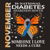 Diabetes November National Diabetes Month 218 Awareness Tank Top | Artistshot