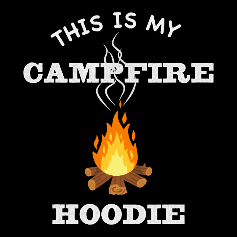 This Is My Campfire Hoodie Camping Campfire Fall Weather Pullover Hood Crew Socks | Artistshot