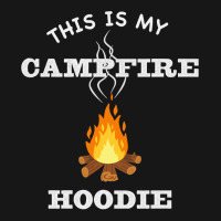 This Is My Campfire Hoodie Camping Campfire Fall Weather Pullover Hood Medium-length Apron | Artistshot