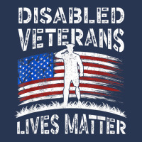 Disabled Veterans Combat American Soldier Lives Matter T Shirt Ladies Denim Jacket | Artistshot