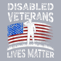 Disabled Veterans Combat American Soldier Lives Matter T Shirt Tank Dress | Artistshot