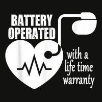 Living With Pacemaker T Shirt Battery Operayted Shirt Scorecard Crop Tee | Artistshot