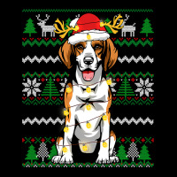 Beagle Christmas Lights Xmas Matching Family Dog Lover 129 Dog Lover Cropped Hoodie | Artistshot