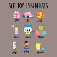 Slip Toy Essentials Slp Speech Pathologist Speech Therapy T Shirt Vintage T-shirt | Artistshot