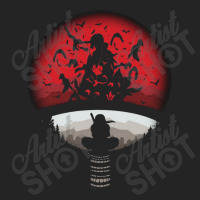 Itachi Uchiha Red Moon Naruto 3/4 Sleeve Shirt | Artistshot