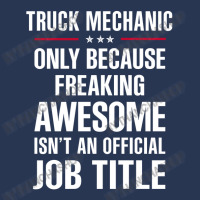 Gift For Freaking Awesome Truck Mechanic Ladies Denim Jacket | Artistshot