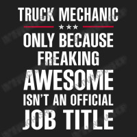 Gift For Freaking Awesome Truck Mechanic Ladies Polo Shirt | Artistshot