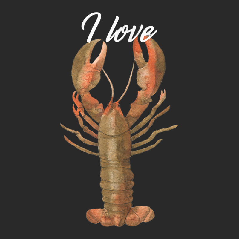 I Love Lobster Crustacean Lover T Shirt Printed Hat | Artistshot