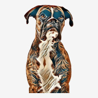 A Beautiful Boxer On White Background Classic T-shirt | Artistshot