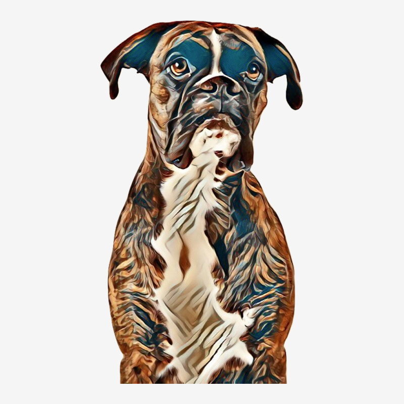 A Beautiful Boxer On White Background Classic T-shirt | Artistshot