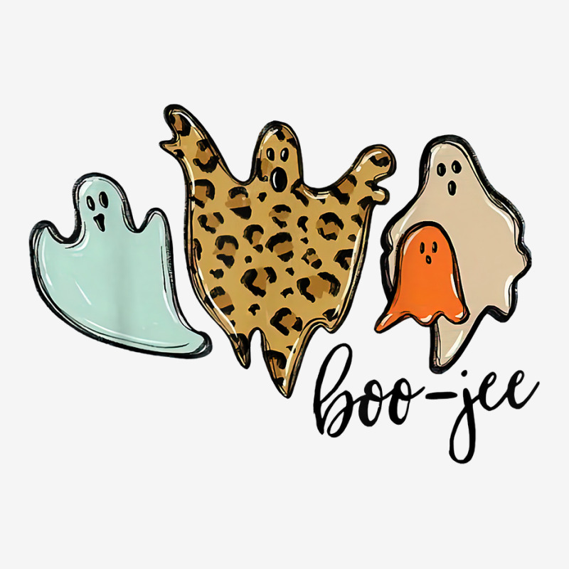 Boo Jee Leopard Funny Halloween Ghost T Shirt Crew Socks | Artistshot