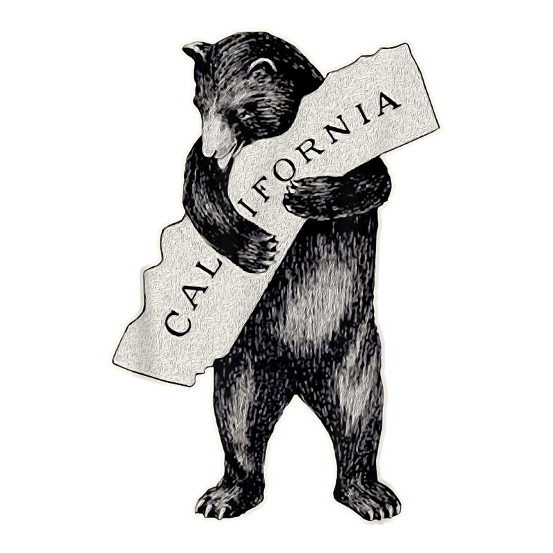 I California Love Tshirt Art Retro Cali Bear Hug California T Shirt Crop Top by crineraullamasqo | Artistshot