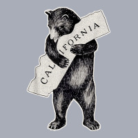 I California Love Tshirt Art Retro Cali Bear Hug California T Shirt Tank Dress | Artistshot