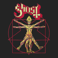 Ghost – Red Popestar Man T Shirt 3/4 Sleeve Shirt | Artistshot