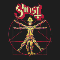 Ghost – Red Popestar Man T Shirt Classic T-shirt | Artistshot