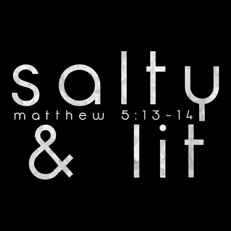 Womens Salty And Lit Matthew 513 14 Christian Salt Of The Earth V Neck Long Sleeve Shirts | Artistshot