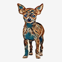 Short Haired Chihuahua In Front Of A White Background Classic T-shirt | Artistshot