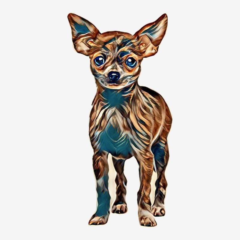 Short Haired Chihuahua In Front Of A White Background Classic T-shirt | Artistshot