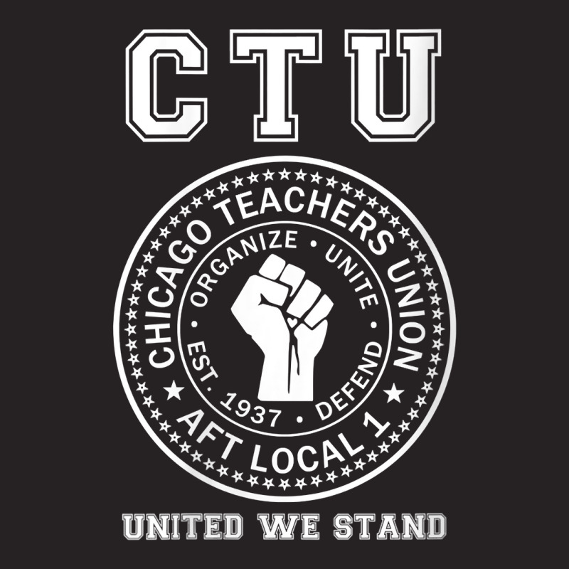 Womens Chicago Teachers Union On Strike Protest United We Stand V Neck Vintage Cap | Artistshot