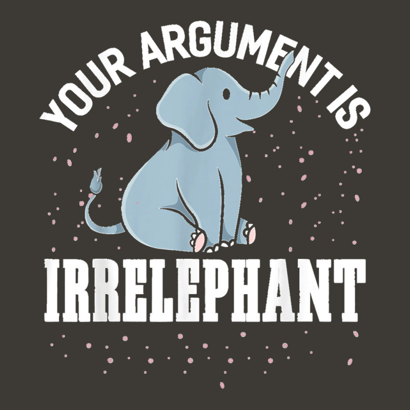 Your Argument Is Irrelephant Funny Elephant Bucket Hat by LeonelSalas | Artistshot