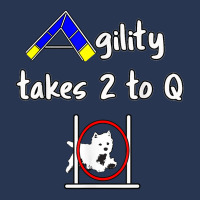 Dog Agility Shirt   Takes 2 To Q With A Westie T Shirt Men Denim Jacket | Artistshot