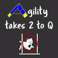 Dog Agility Shirt   Takes 2 To Q With A Westie T Shirt Vintage Short | Artistshot