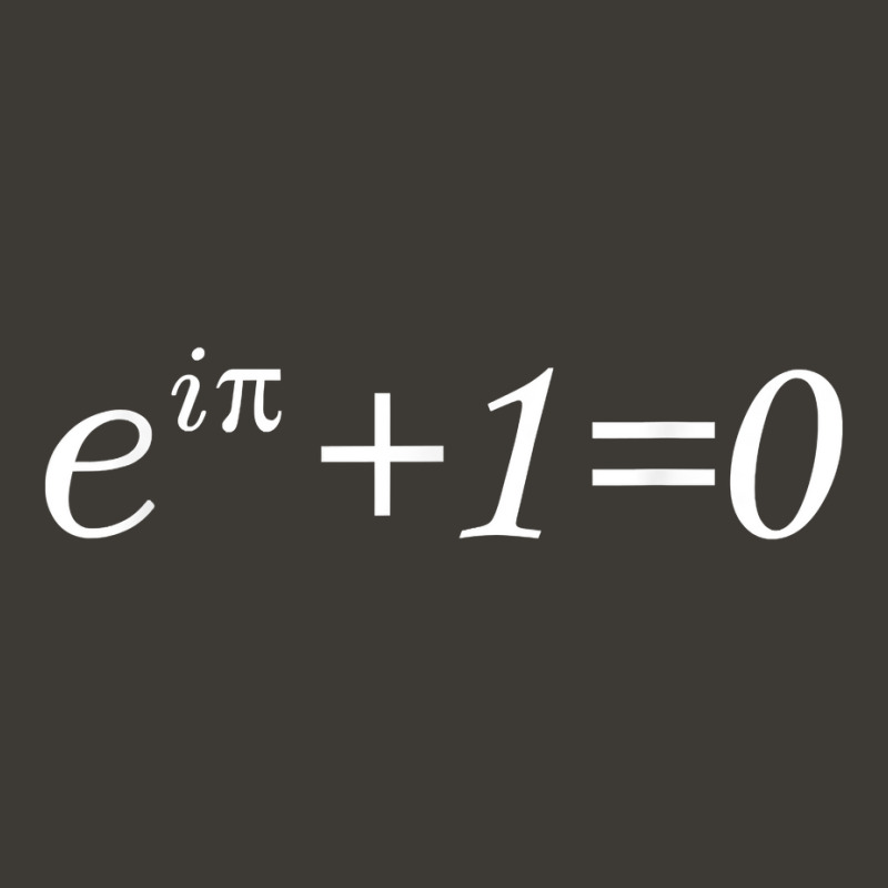 E^(ipi)+1=0 The Mathematical Record Of The Euler Identity T Shirt Bucket Hat | Artistshot