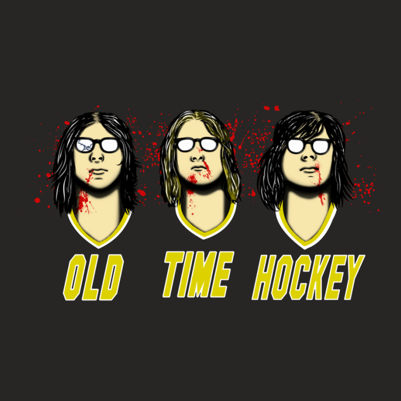 Old Time Hockey Ladies Fitted T-Shirt by ShelaRenayKaeser | Artistshot